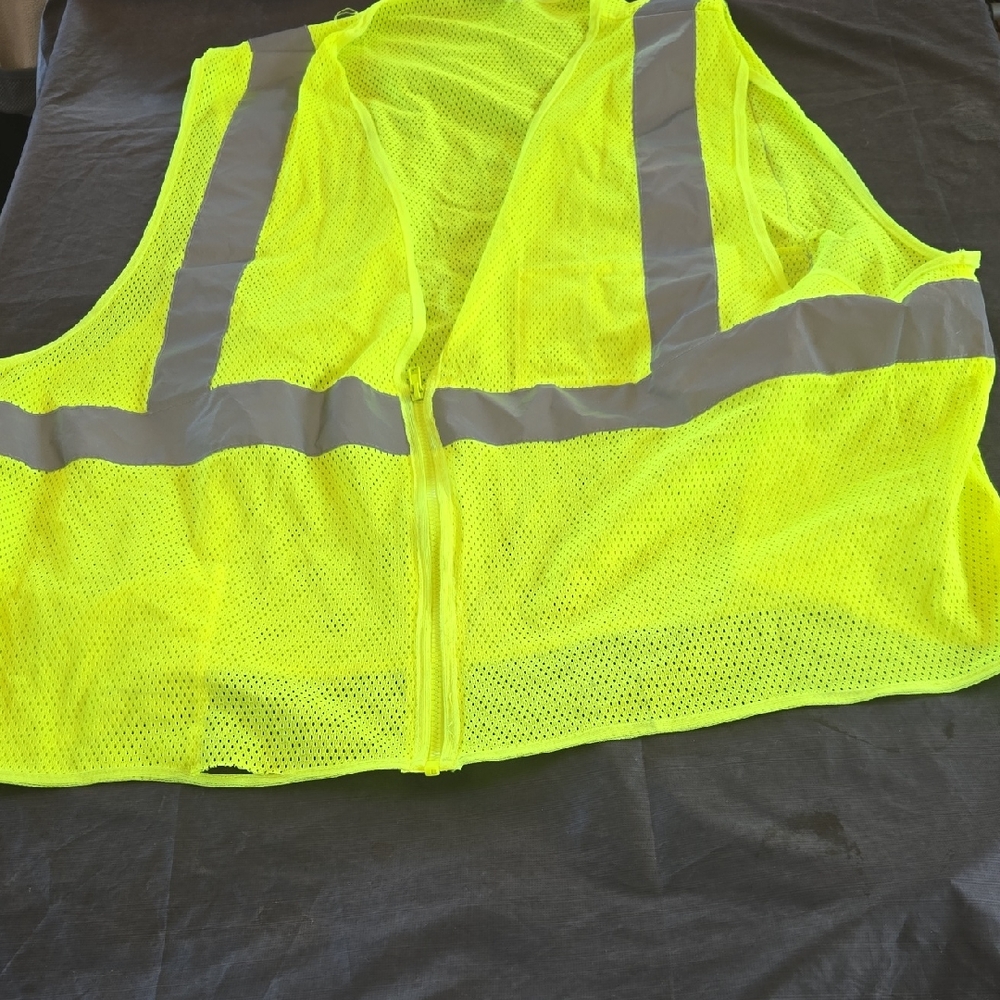 Neon Yellow Safety Tank Top